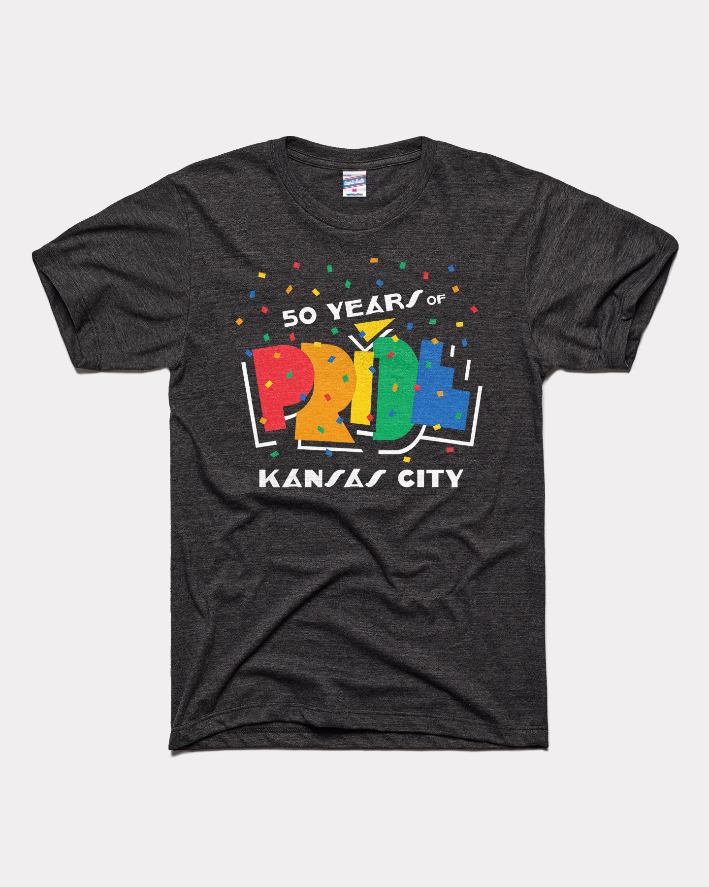 50 Years of Kansas City Pride Black T-Shirt