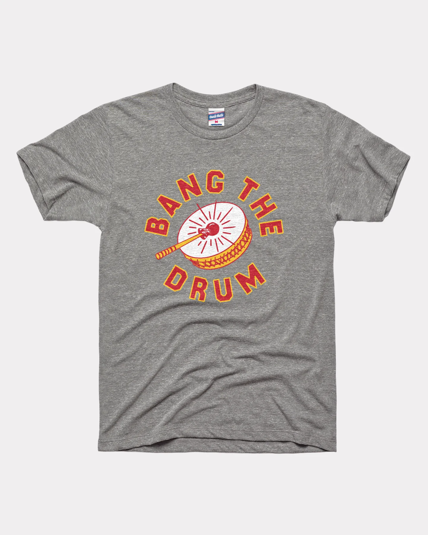 Bang the Drum Vintage Grey T-Shirt