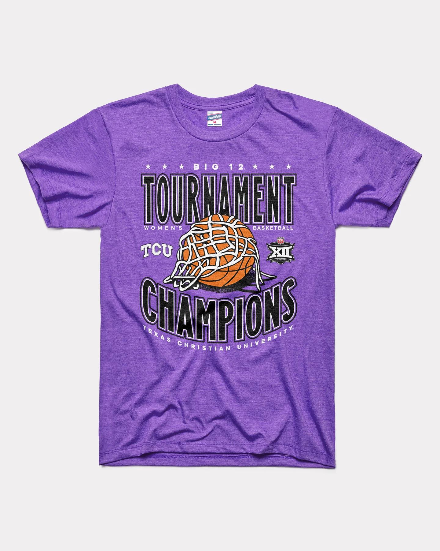 Big 12 TCU Women's Basketball Purple T-Shirt