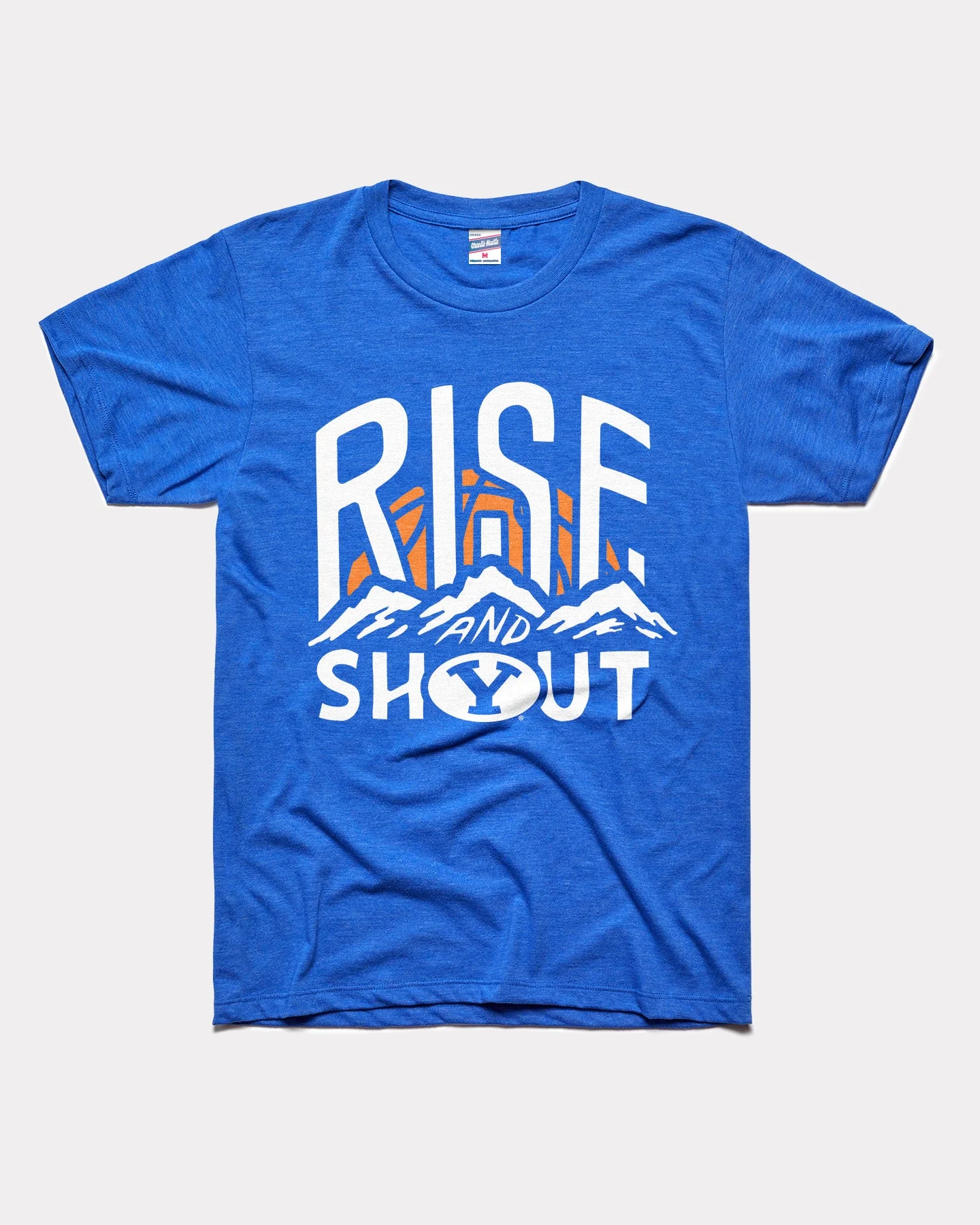 BYU Rise and Shout Royal Blue T-Shirt