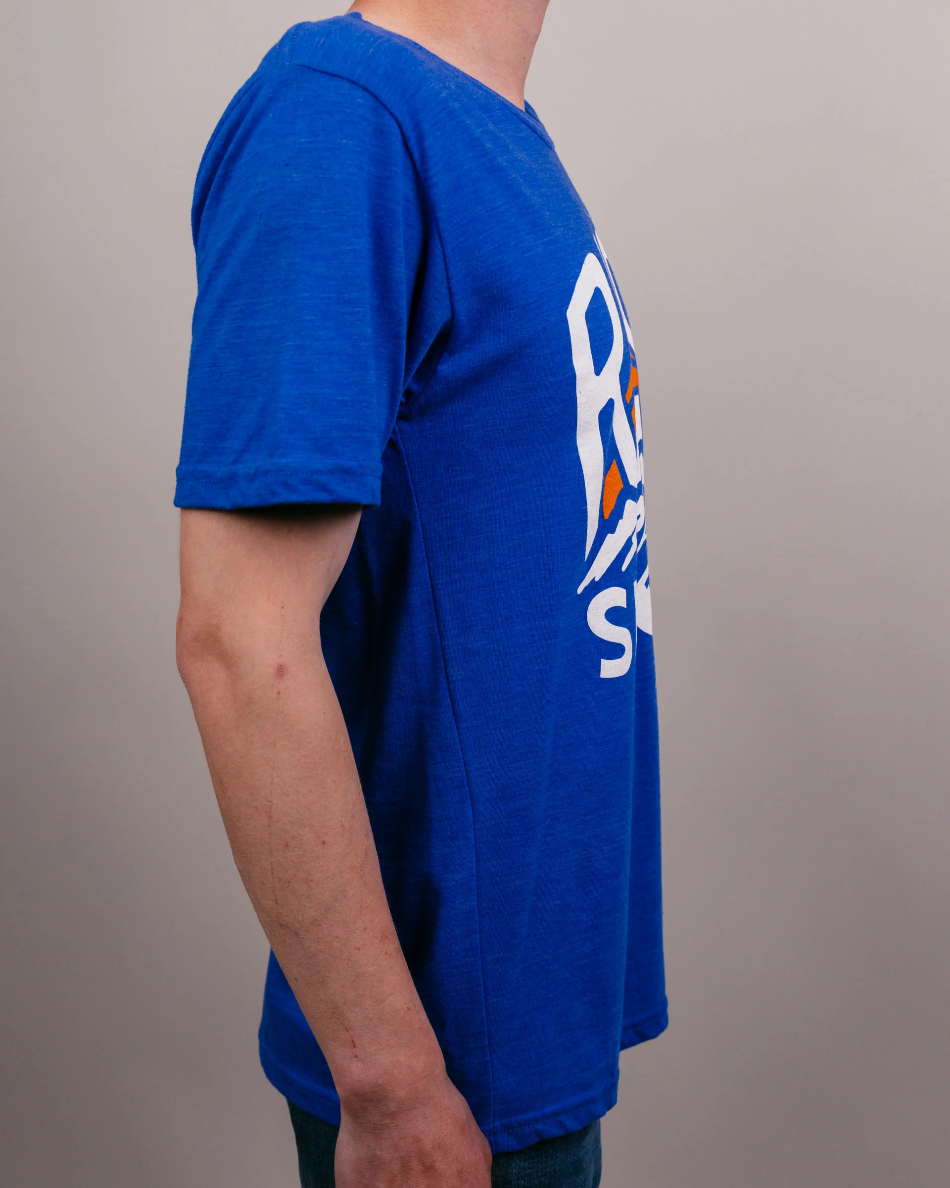 BYU Rise and Shout Royal Blue T-Shirt - Image 3