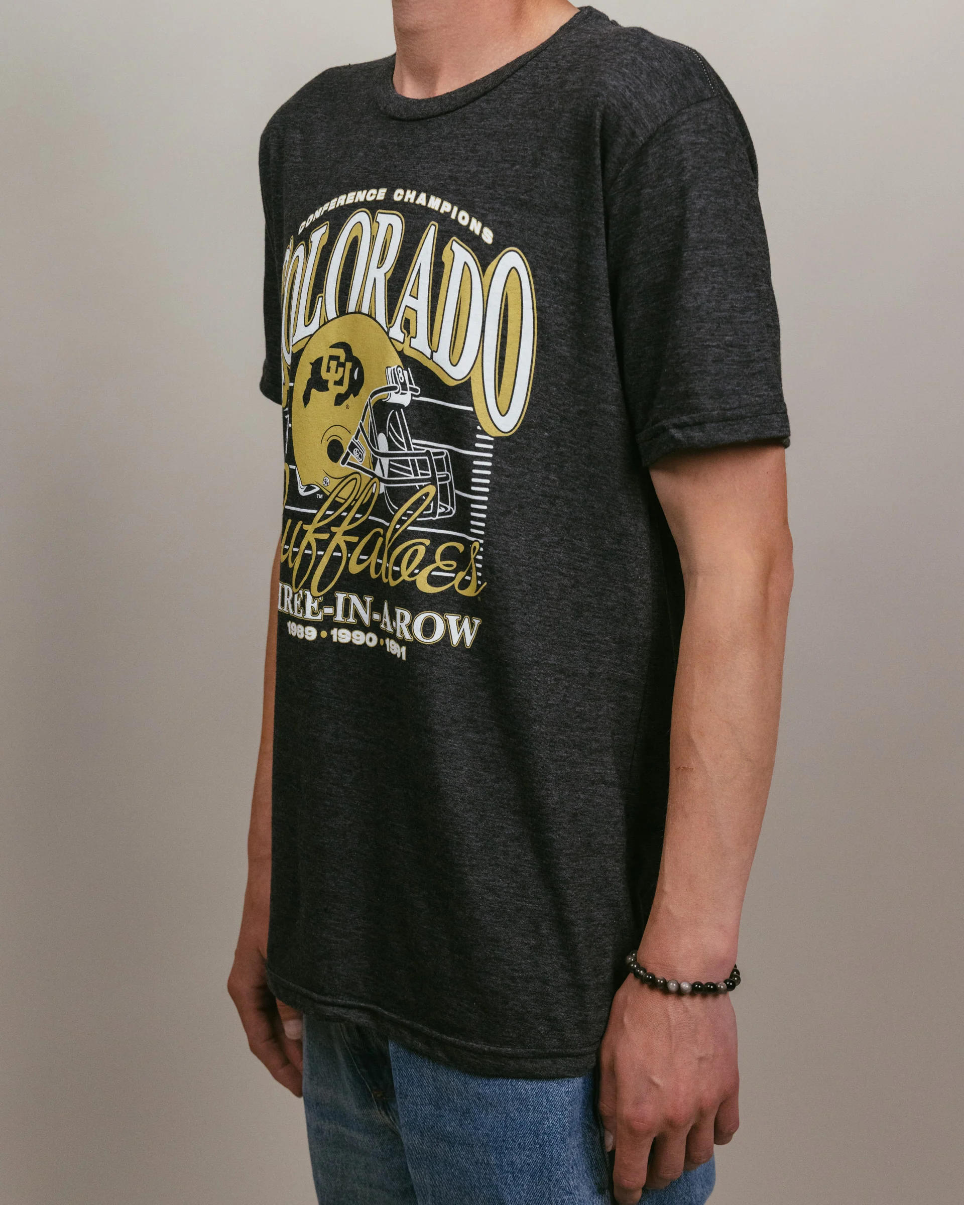 Colorado Buffaloes 3-Peat Champs Black T-Shirt - Image 3