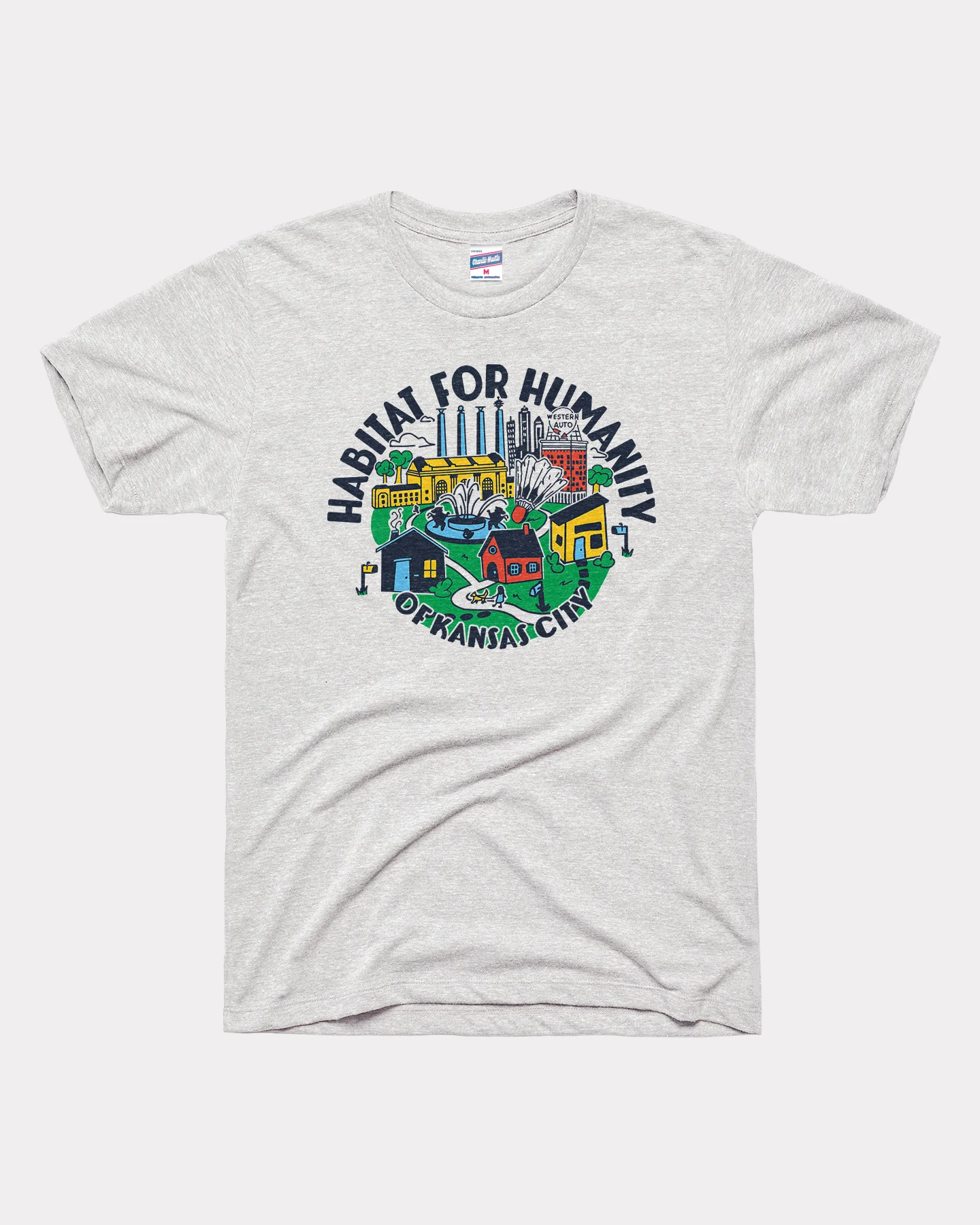 Habitat For Humanity KC Vintage Ash T-Shirt