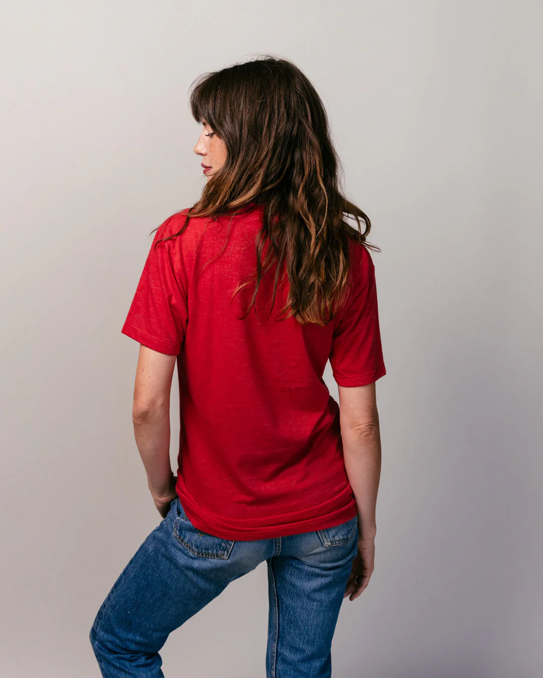 Houston Eat 'Em Up Coogs Texas Outline Red T-Shirt - Image 4