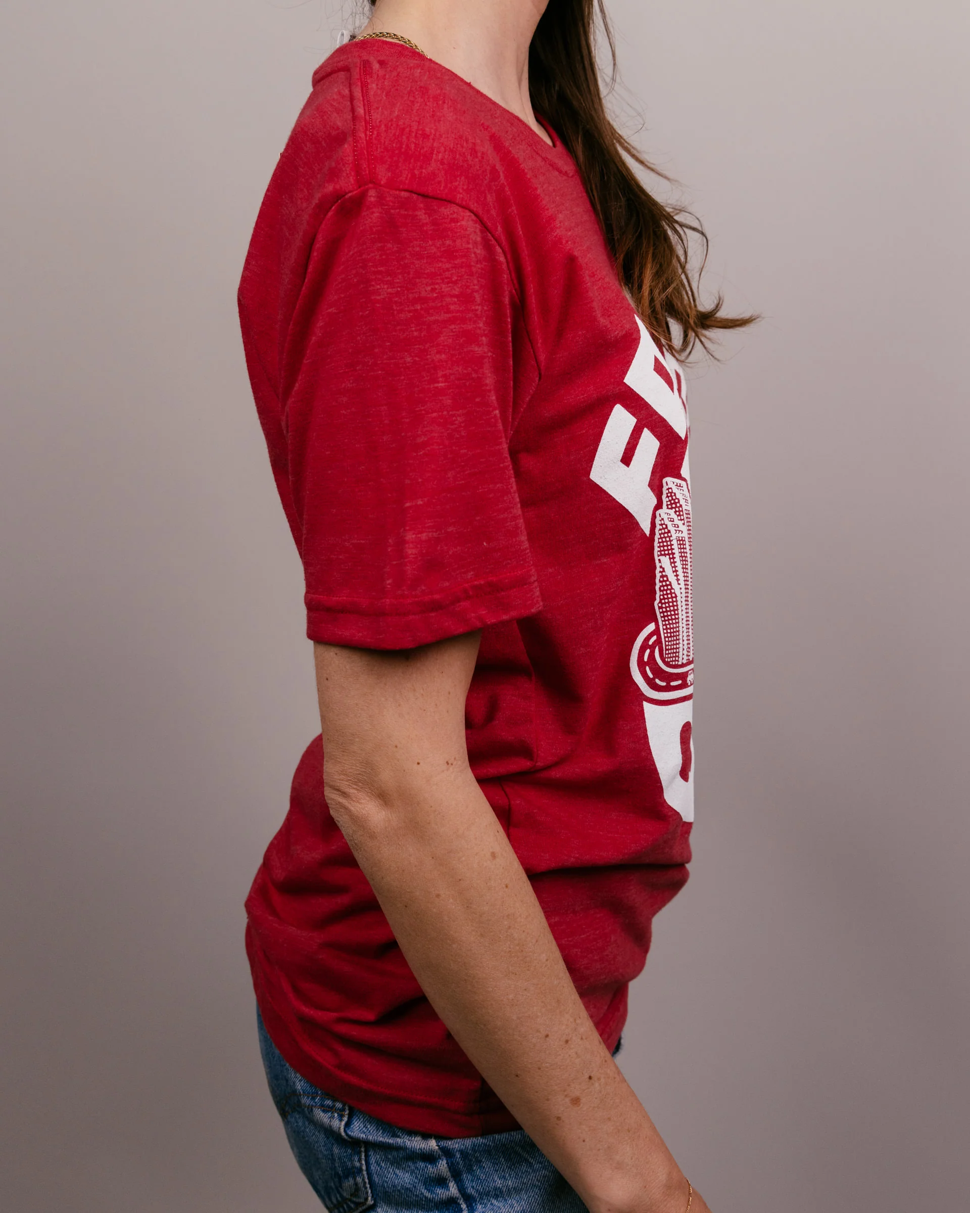 Houston For the City Red T-Shirt - Image 3