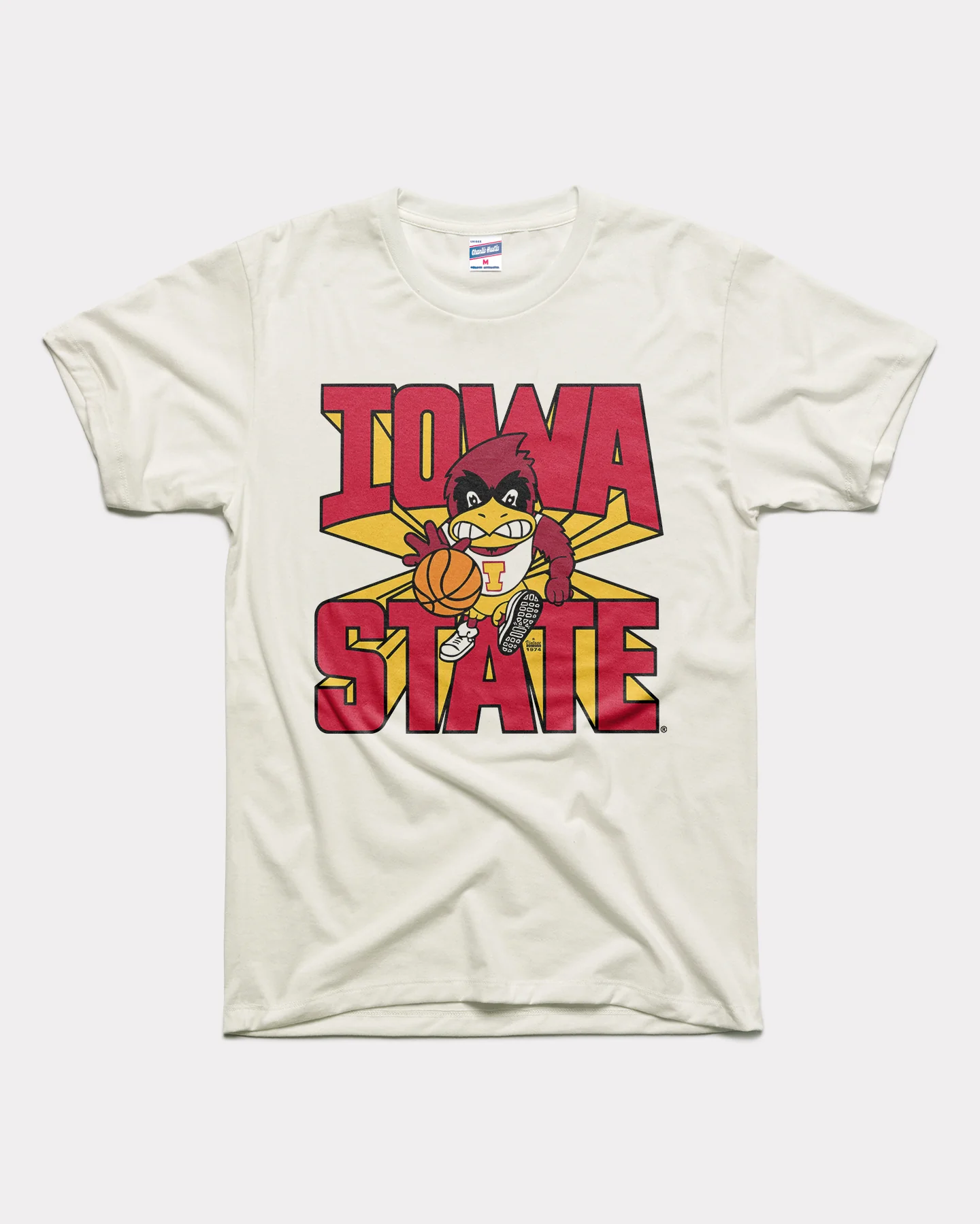 Iowa State Cyclones Basketball White T-Shirt