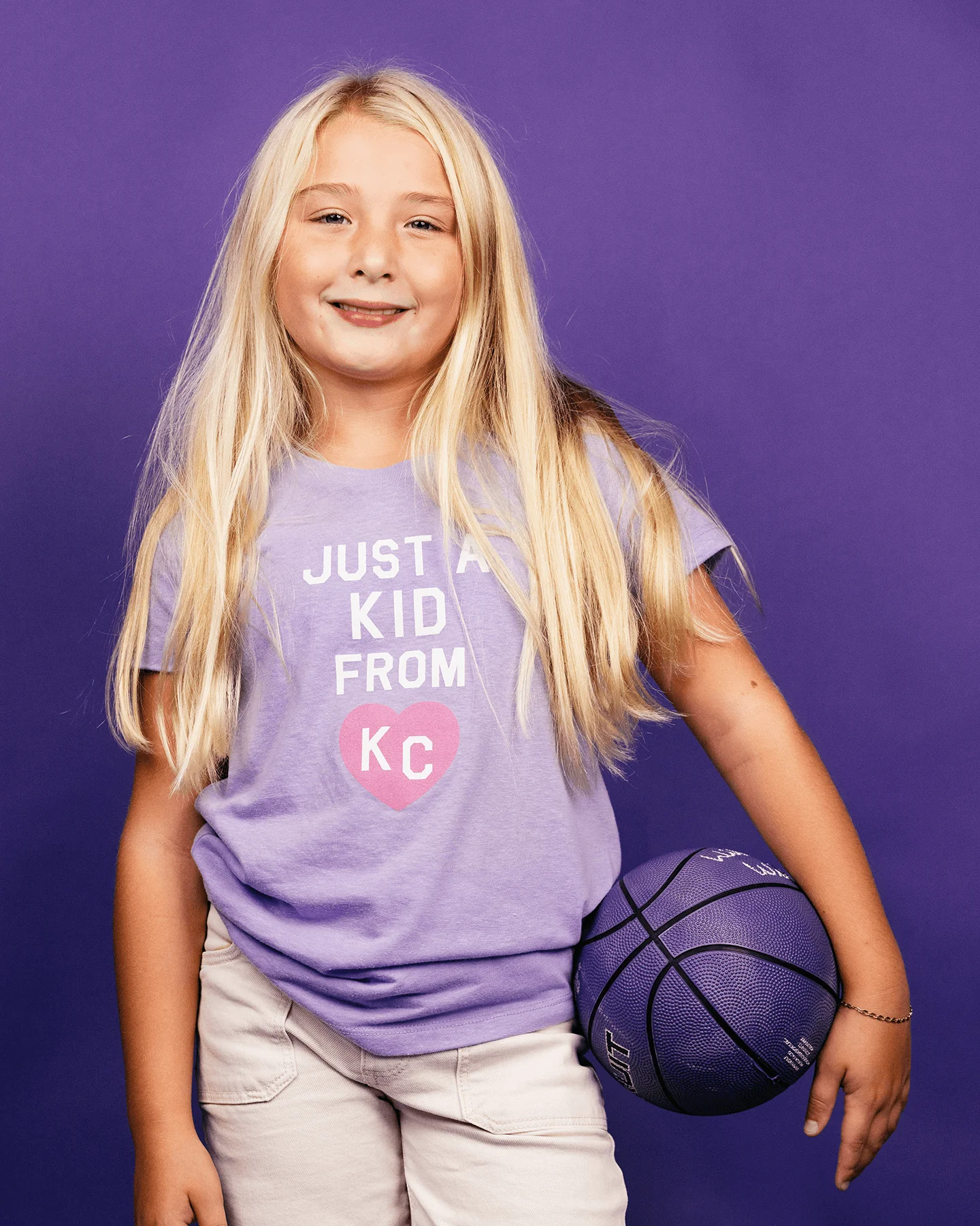 Just A Kid From Kansas City Lavender T-Shirt - Image 2