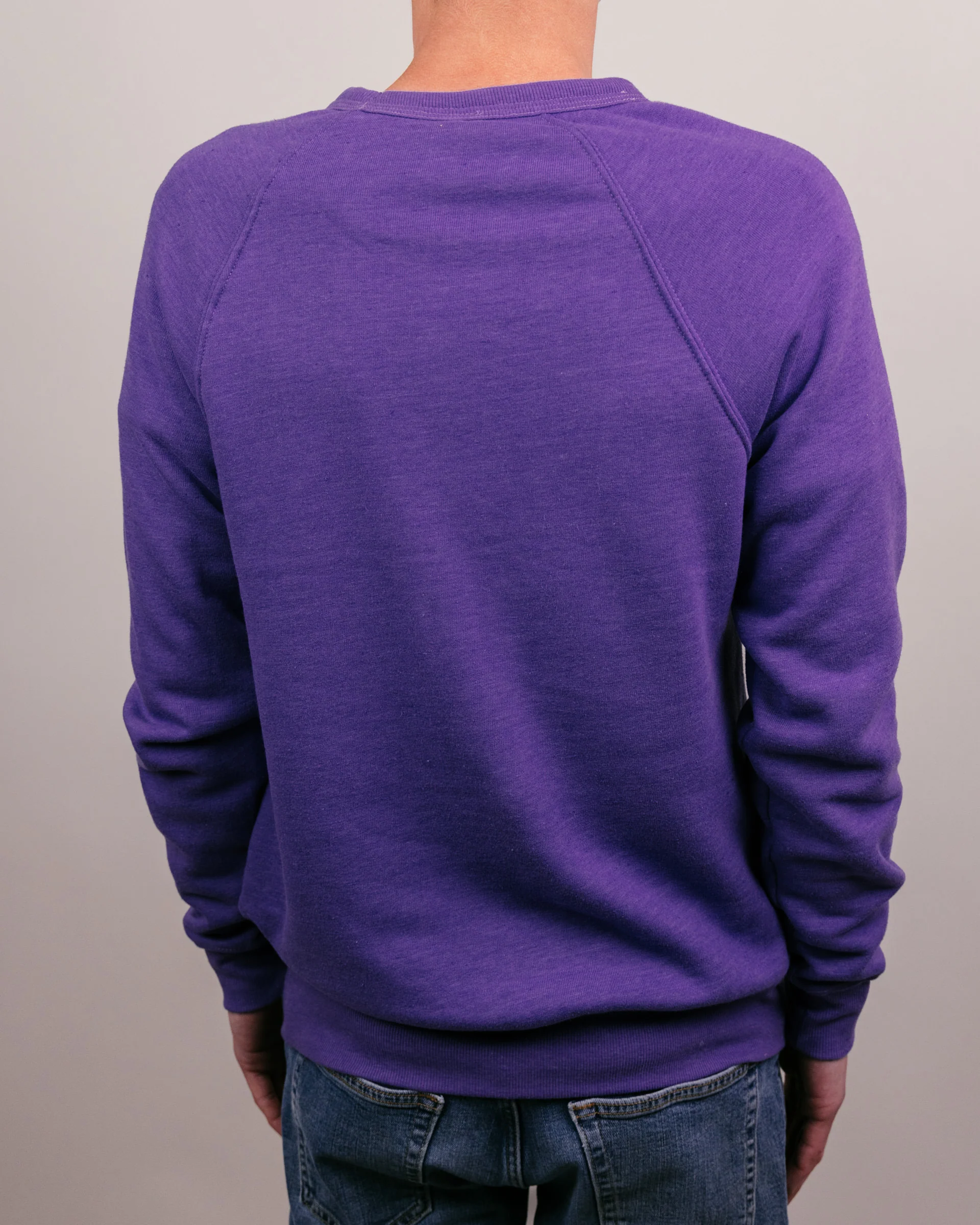 K-State Wildcats Mascot Arch Purple Crewneck - Image 3