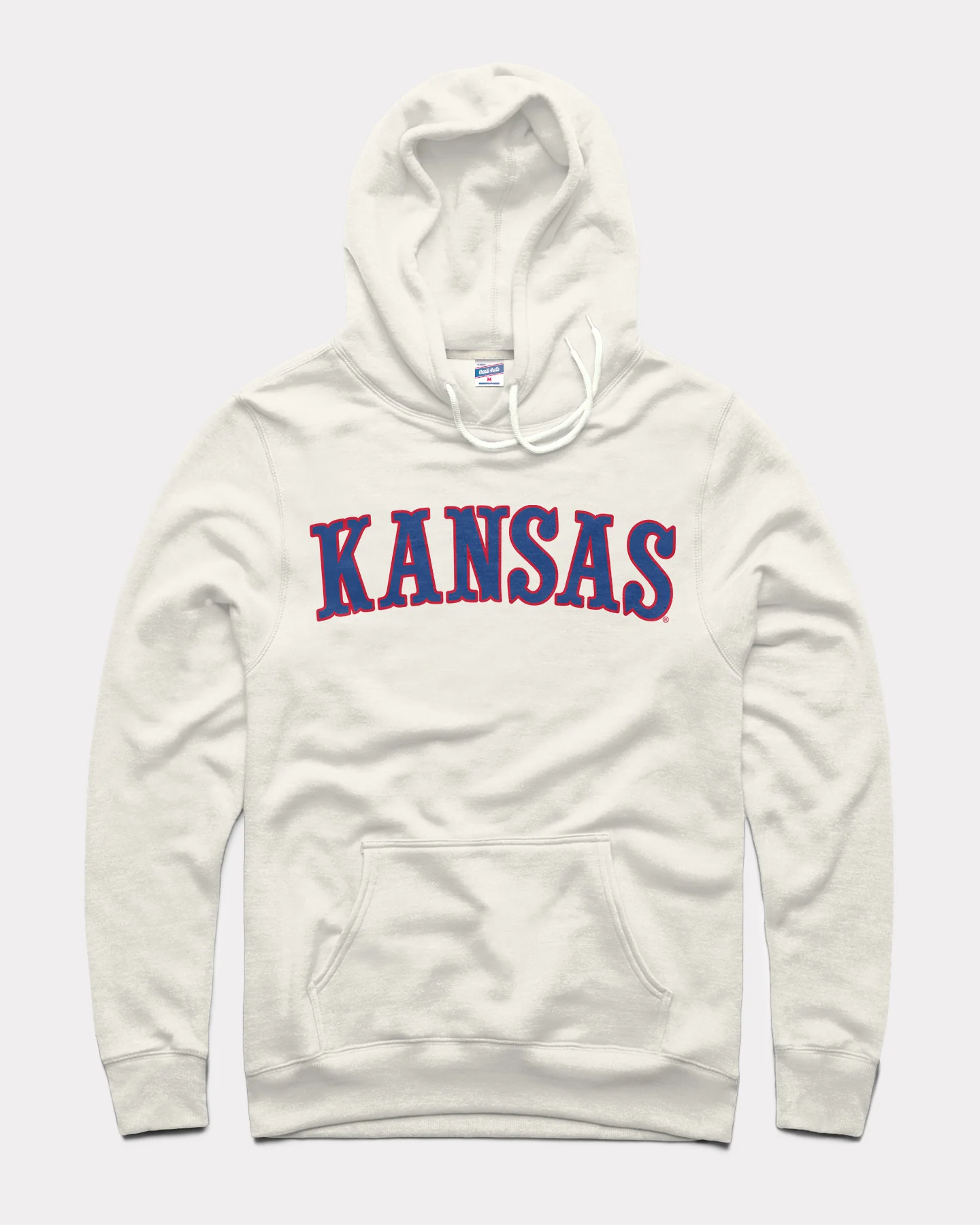Kansas Circus Font Vintage White Hoodie
