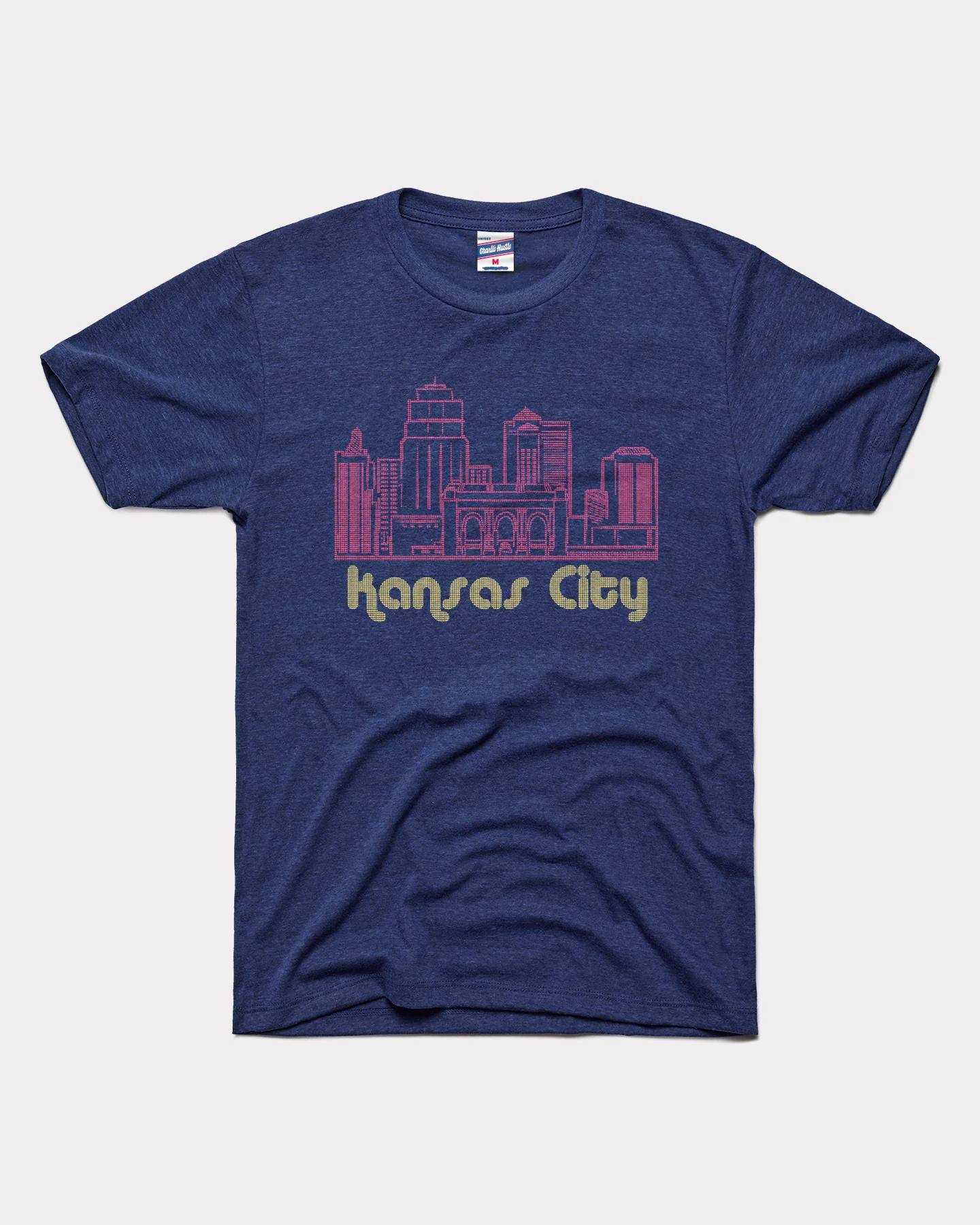 Kansas City Dot Skyline Navy T-Shirt
