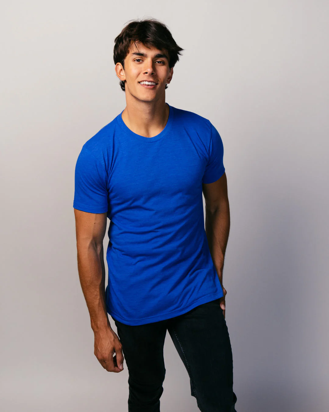 Kansas Jayhawks Football Helmet Royal T-Shirt - Image 2