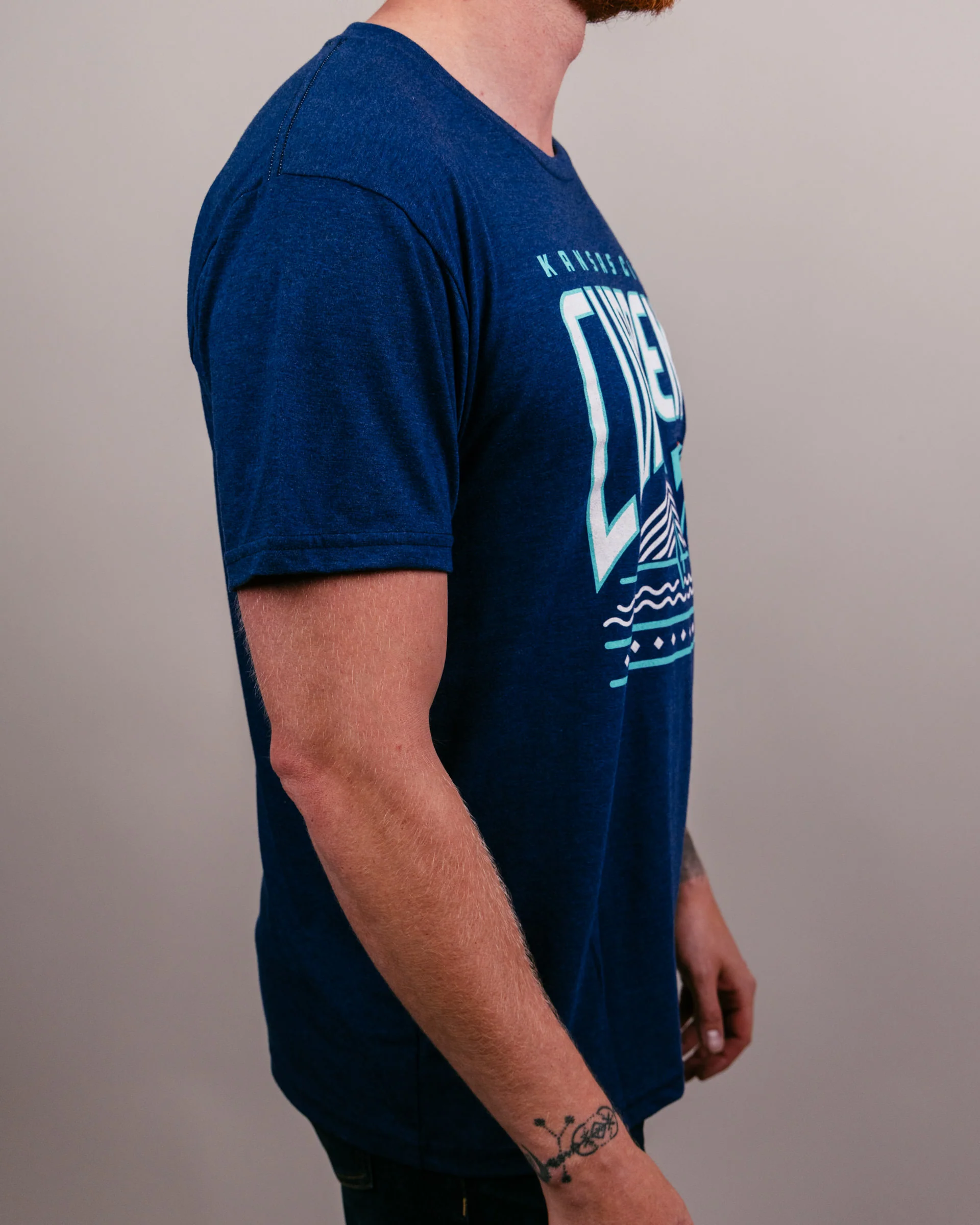 KC Current Bridge Navy T-Shirt - Image 3