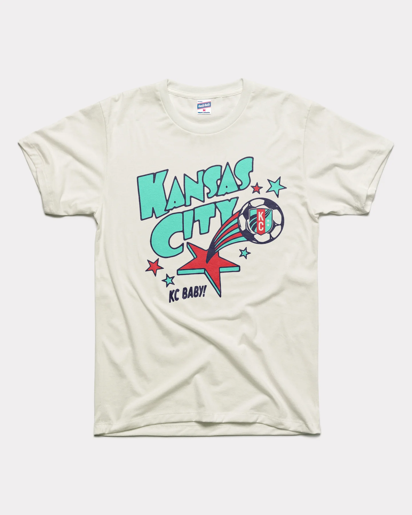 KC Current KC Baby! Vintage White T-Shirt - Image 2