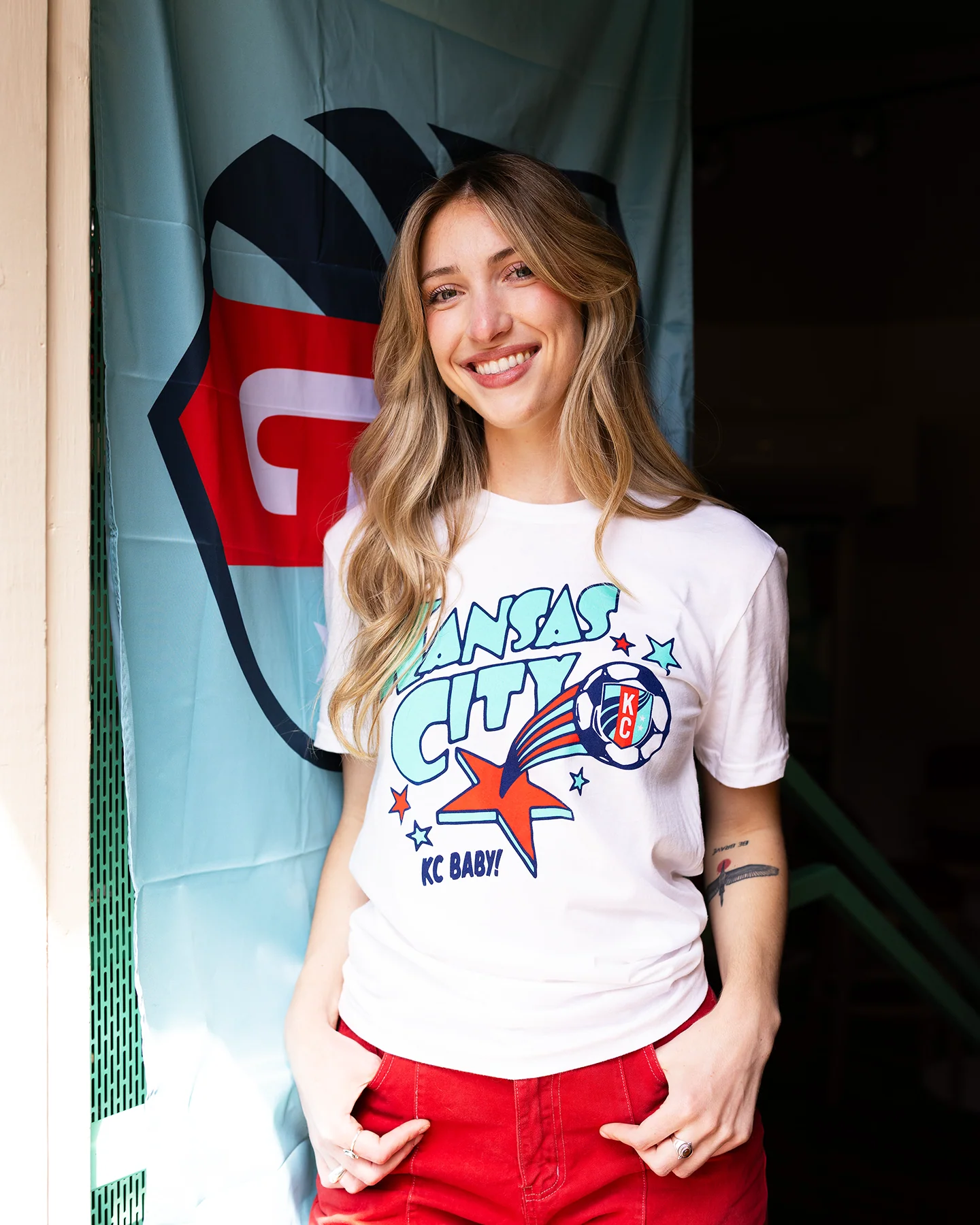 KC Current KC Baby! Vintage White T-Shirt - Image 3