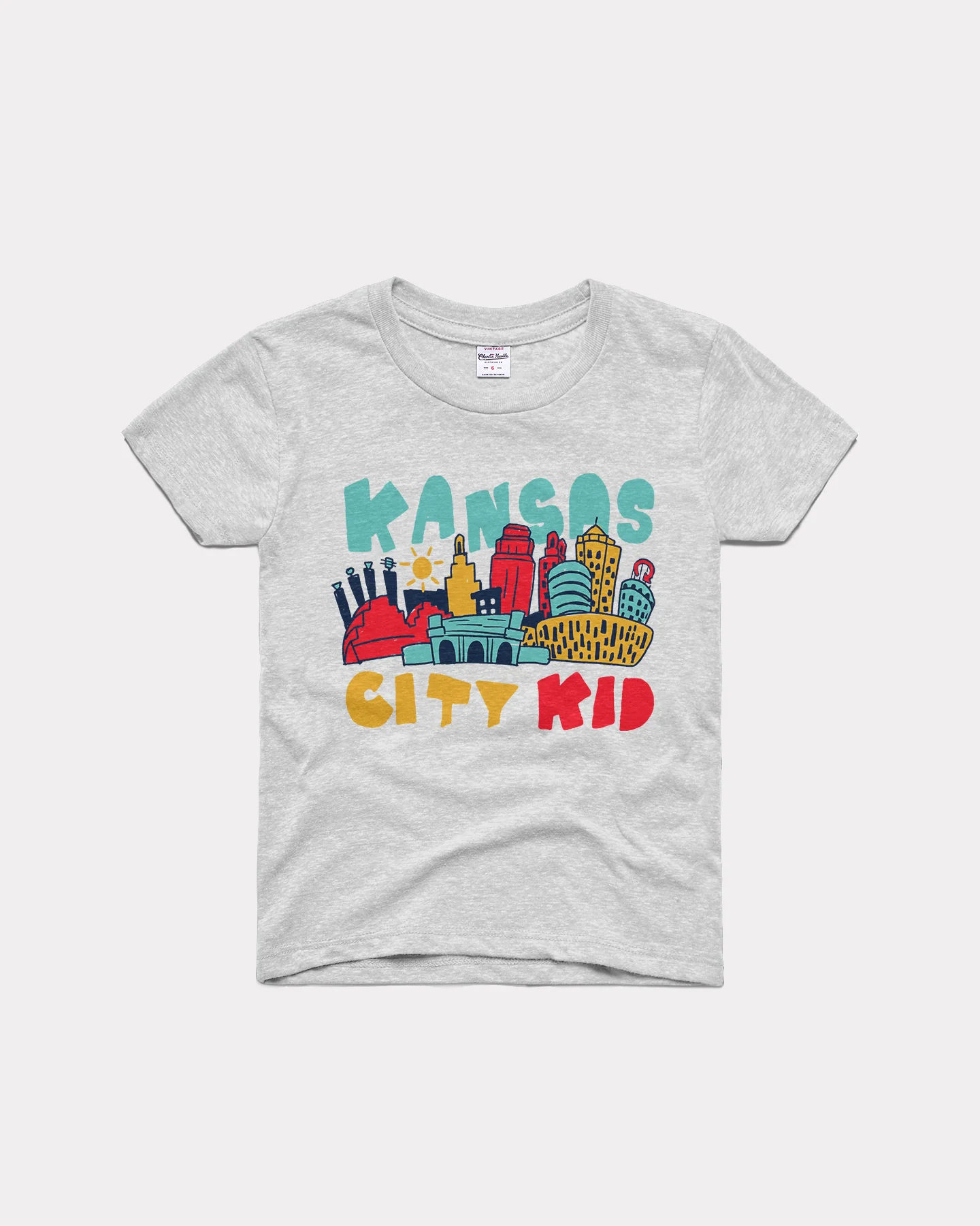 Kids Kansas City Kid Ash T-Shirt