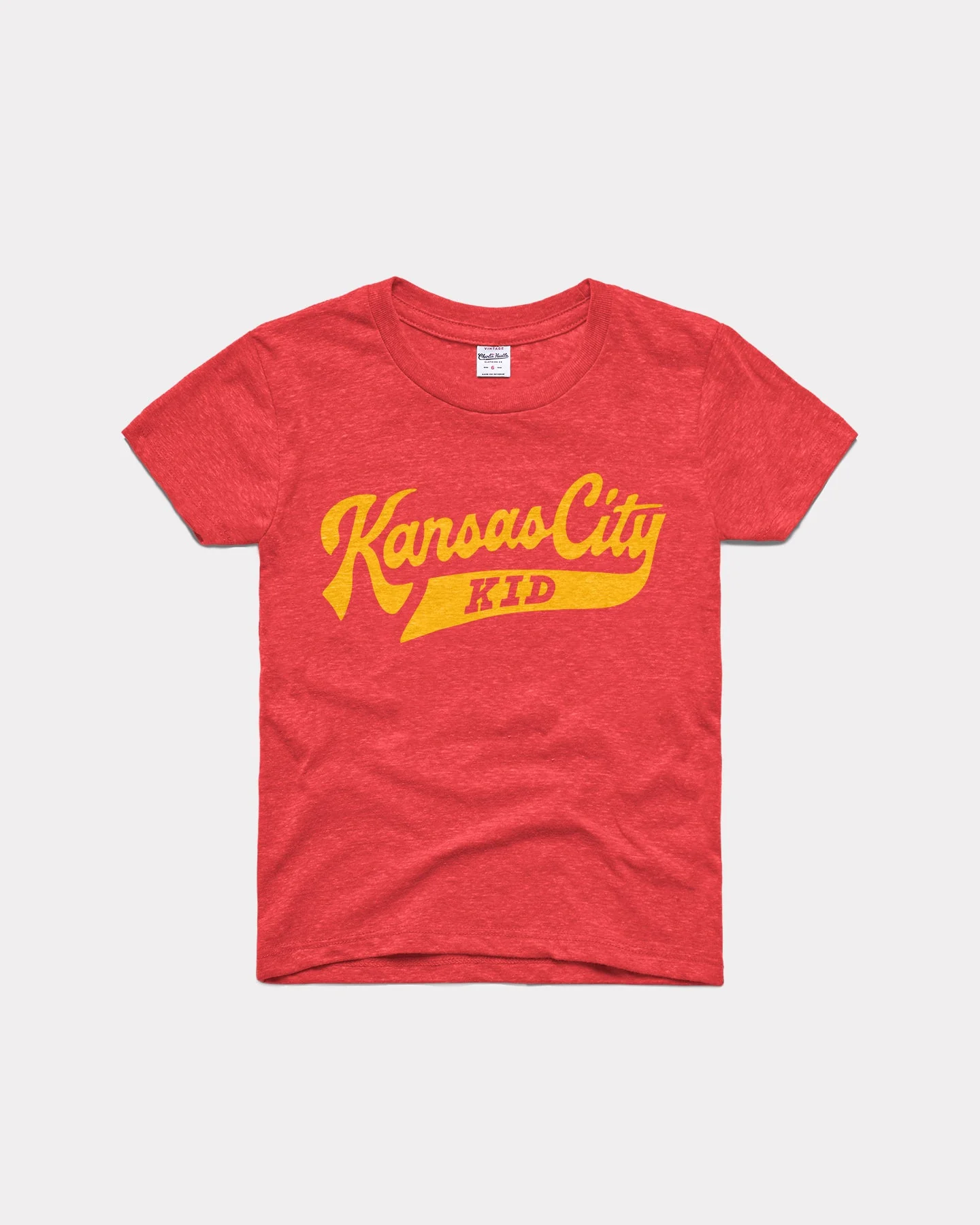Kids Red & Gold Kansas City Kid Red Red T-Shirt