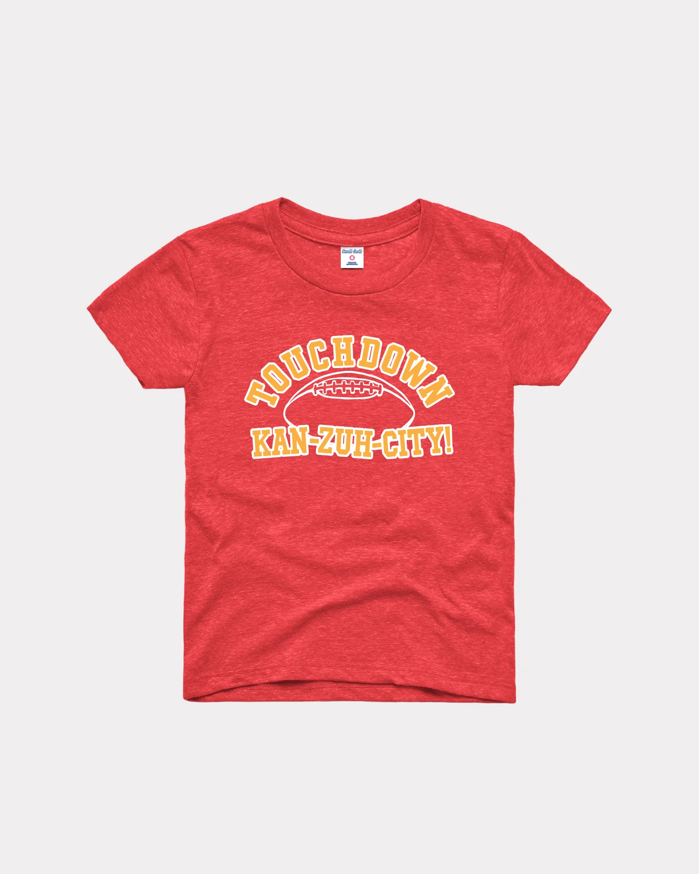 Kids Touchdown Kansas City Red T-Shirt