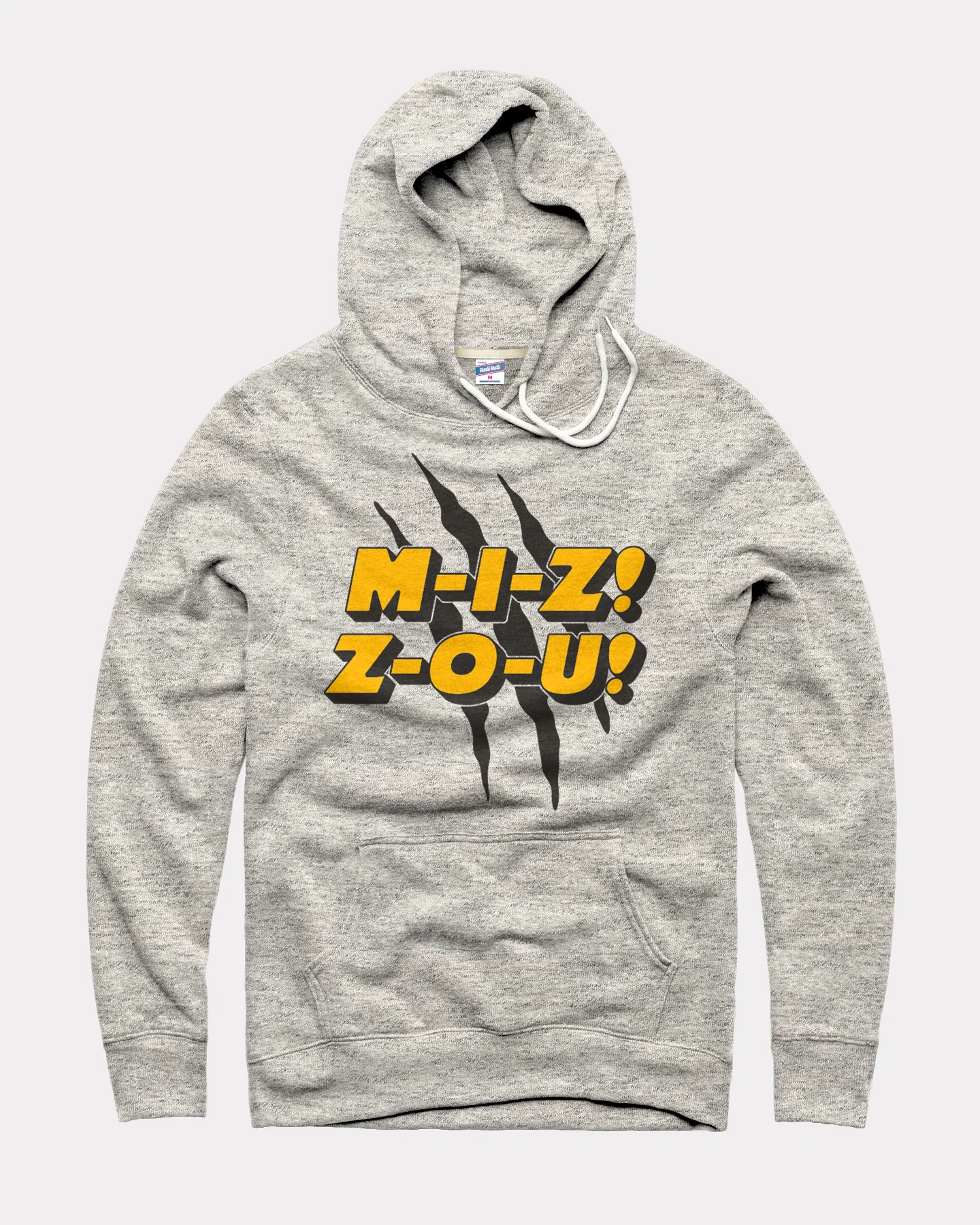 M-I-Z Z-O-U! Chant Athletic Grey Hoodie