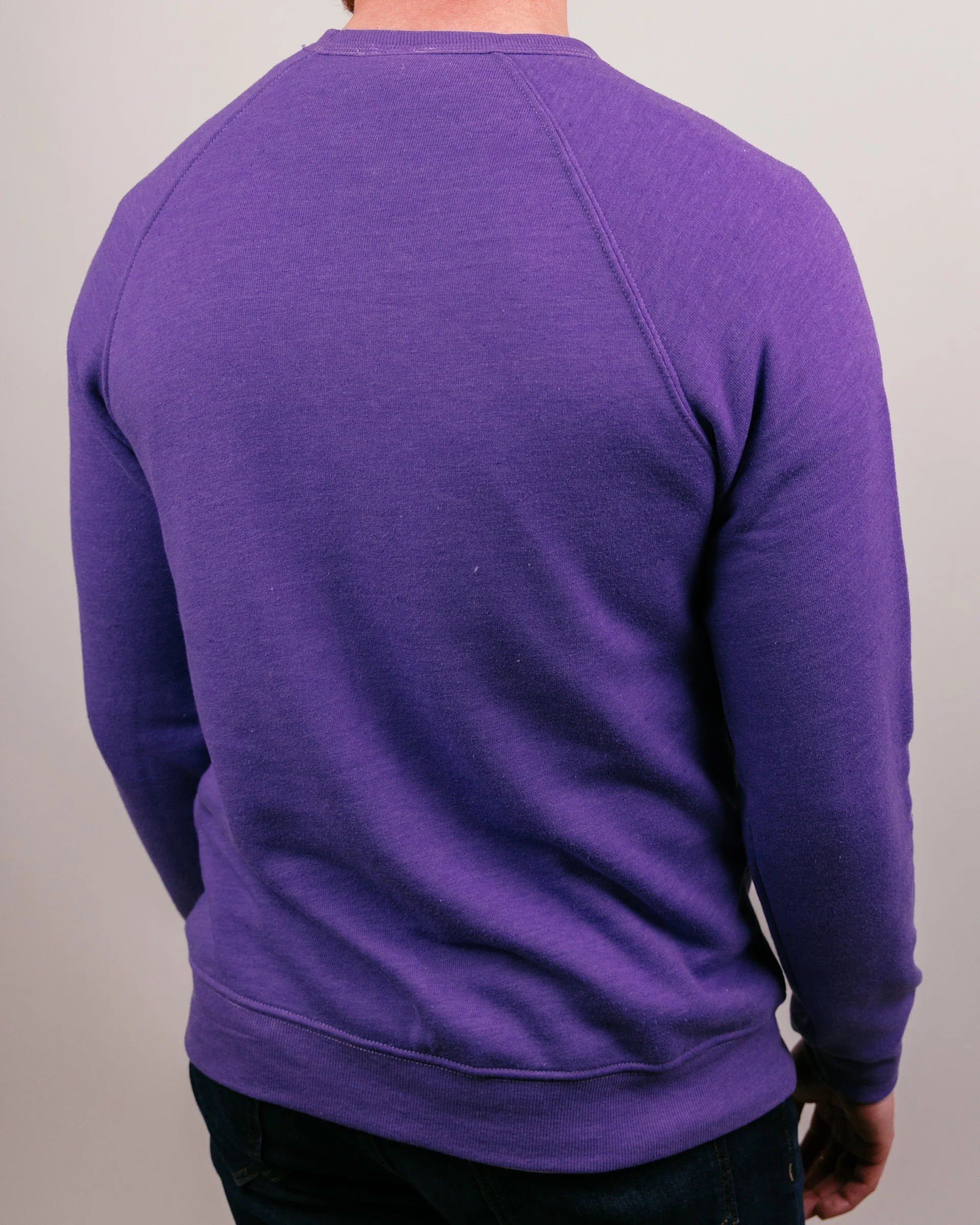 Manhattan Arch Vintage Mascot Purple Crewneck - Image 4