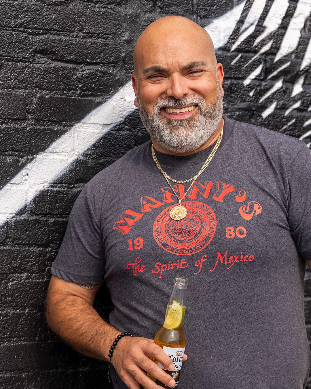 Manny's OG The Spirit of Mexico Black T-Shirt - Image 3