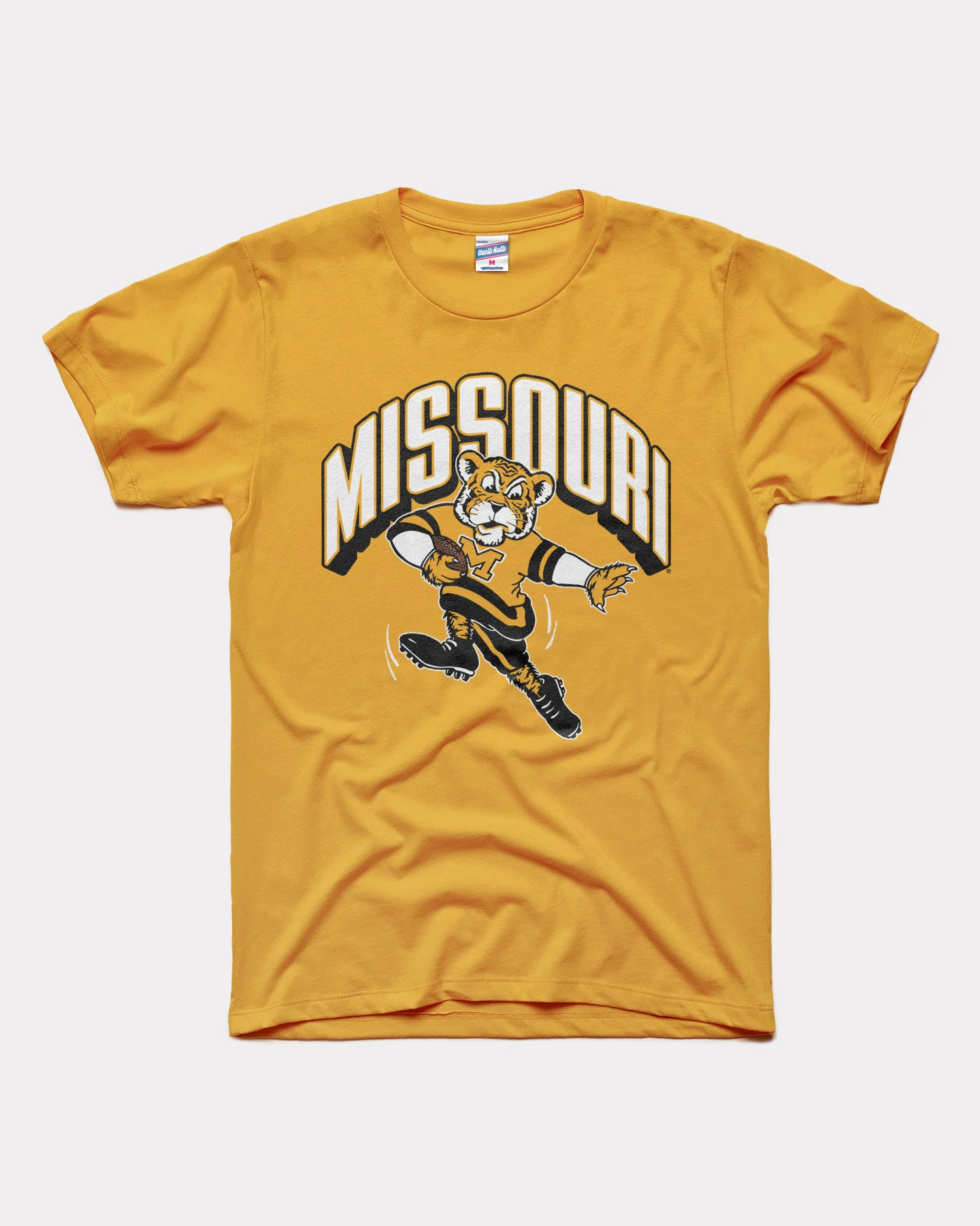 Missouri Arch Football Mascot Gold T-Shirt