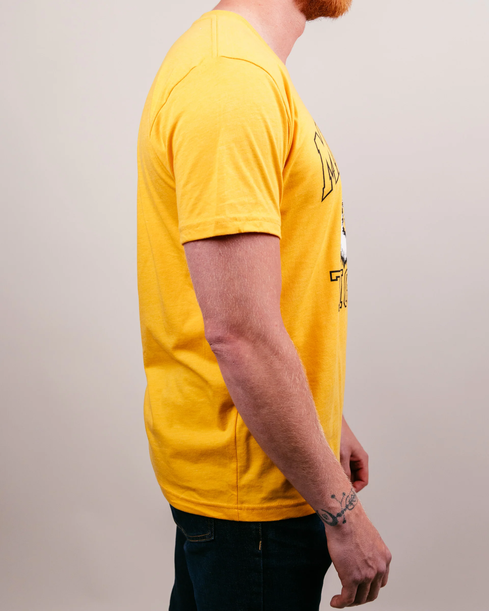 Missouri Tigers Mascot Gold Unisex T-Shirt - Image 3