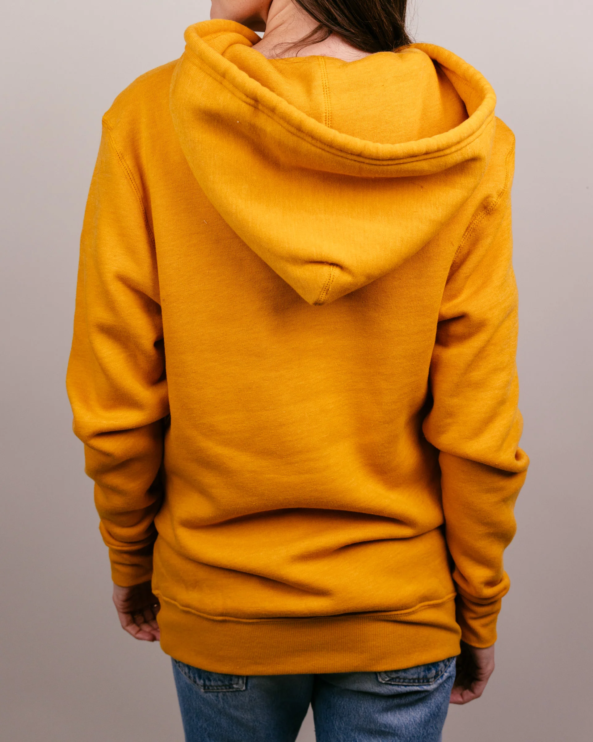 Mizzou Paw Print Gold Hoodie - Image 4