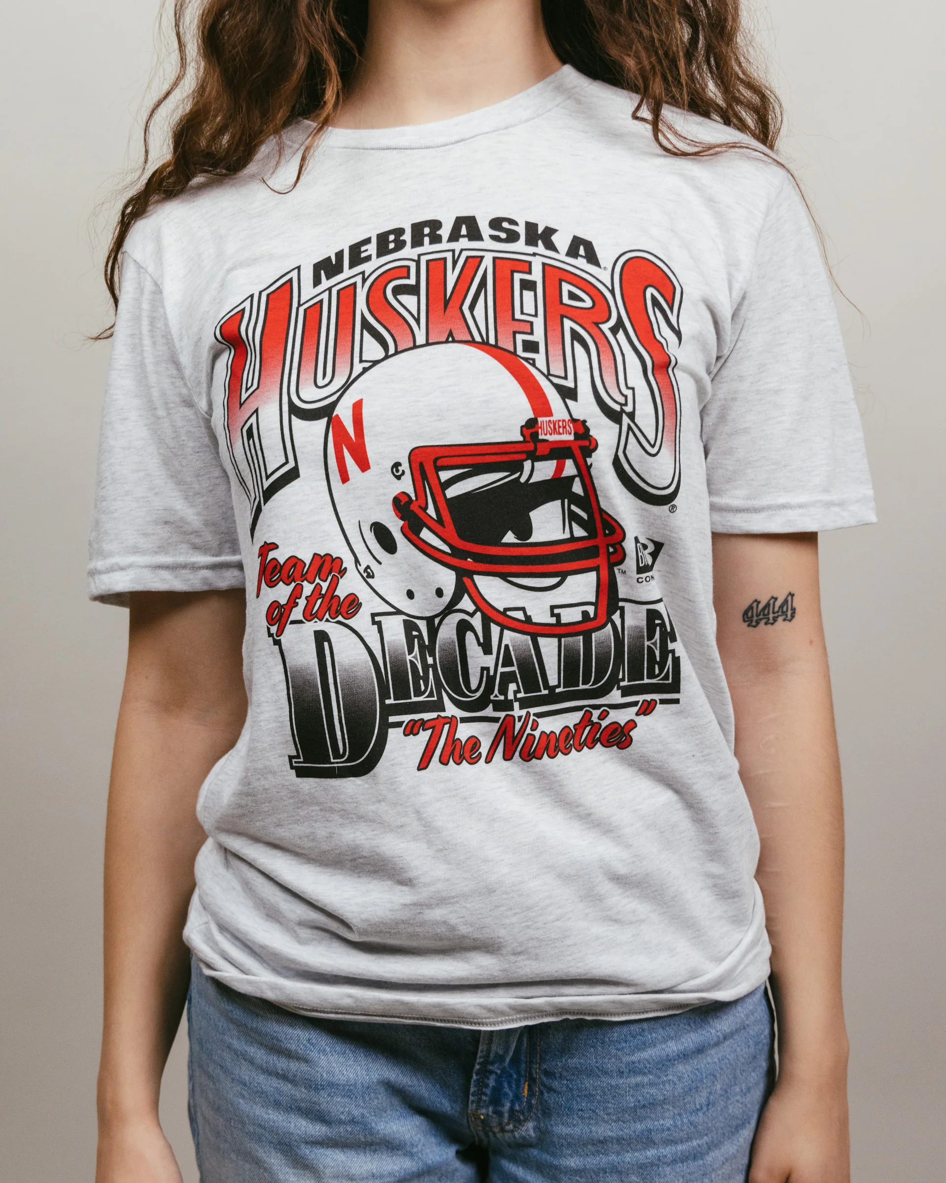 Nebraska Huskers Team of the Decade Ash T-Shirt - Image 2
