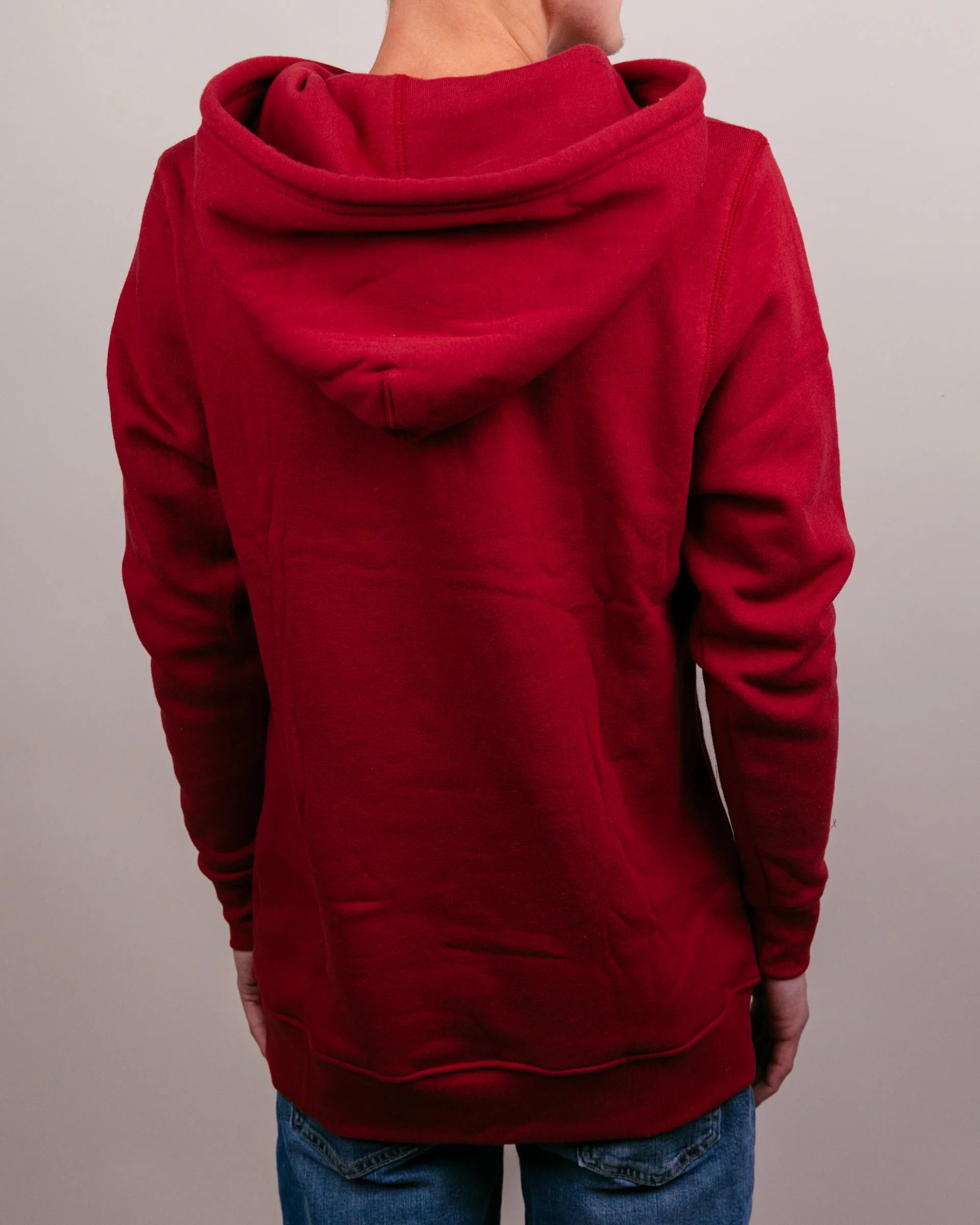 OU Sooners Logo Cardinal Hoodie - Image 4