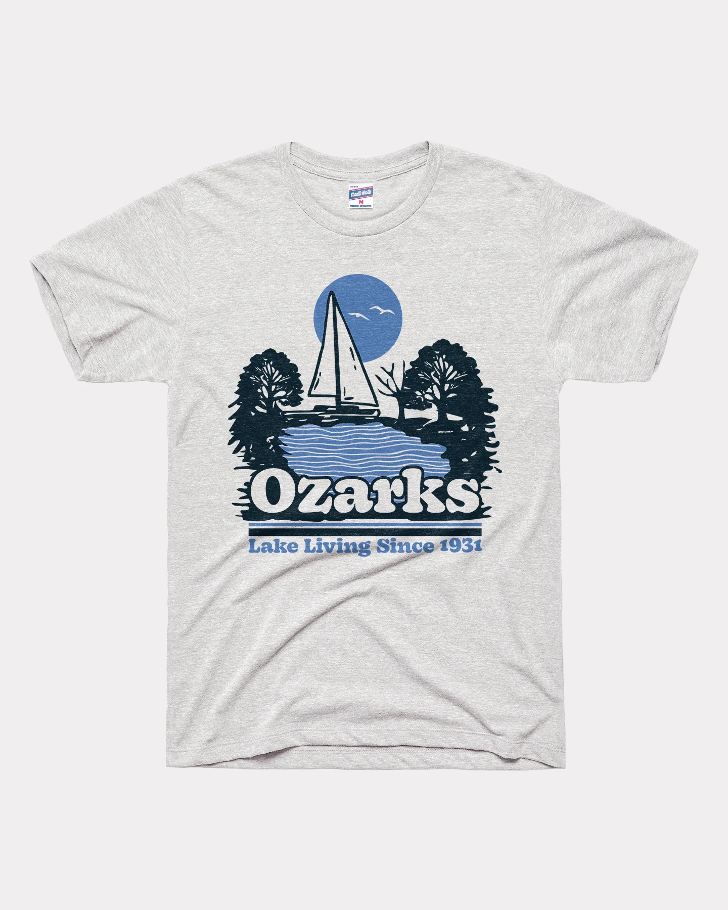 Ozarks Lake Living Since 1931 Ash T-Shirt