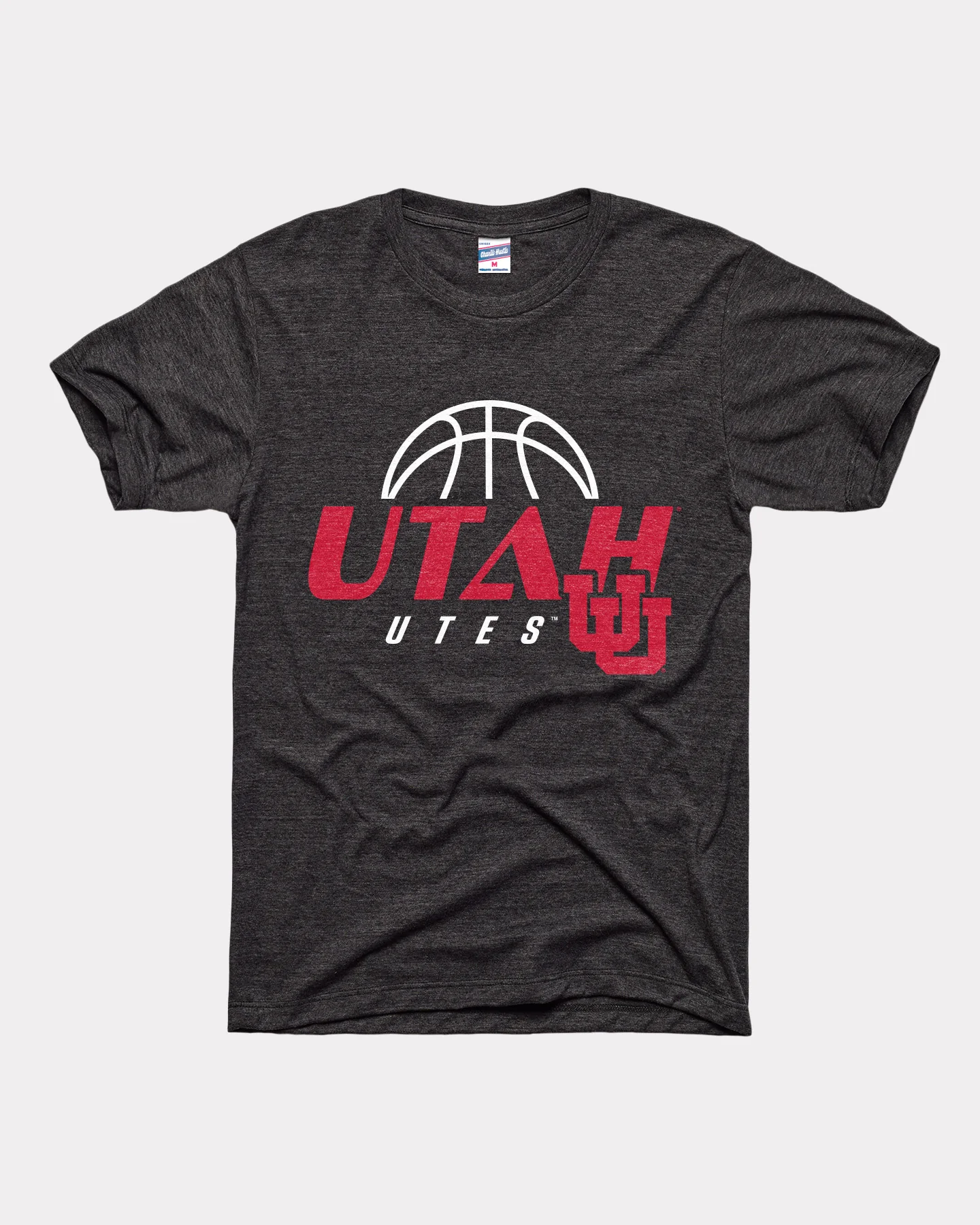 Running Utah Utes Basketball Black T-Shirt