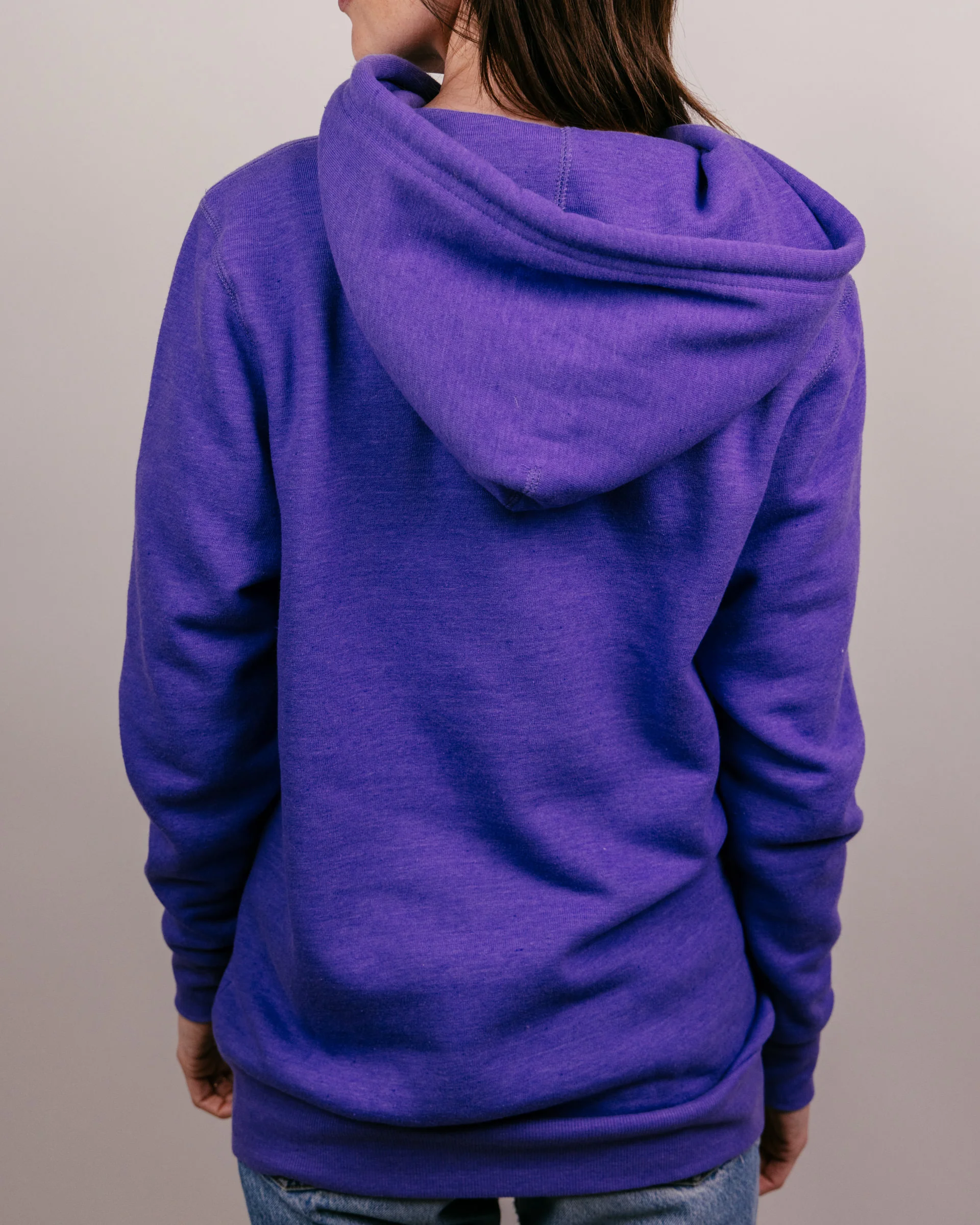 TCU Logo Purple Hoodie - Image 4