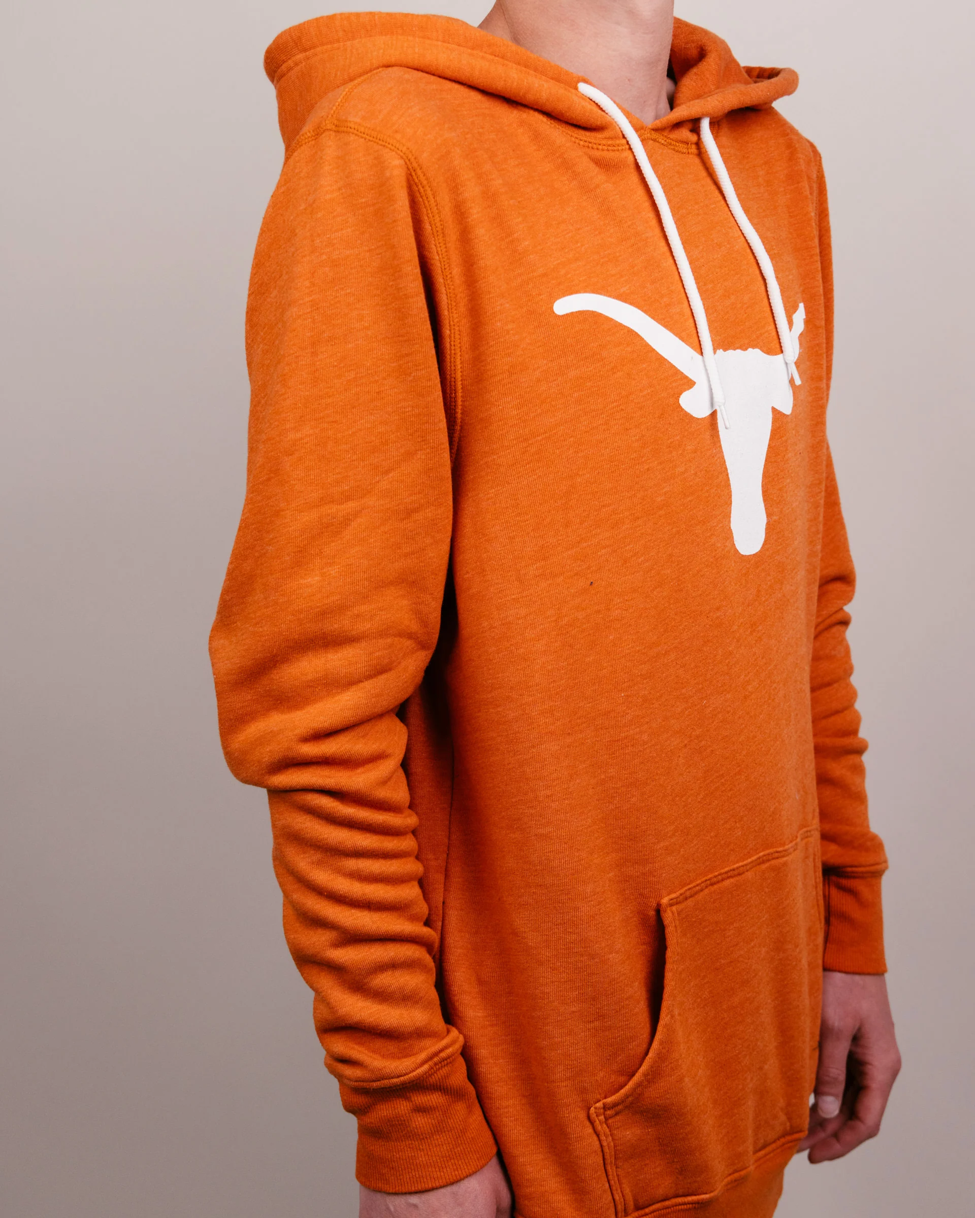 Texas Longhorns Logo Burnt Orange Hoodie - Image 3