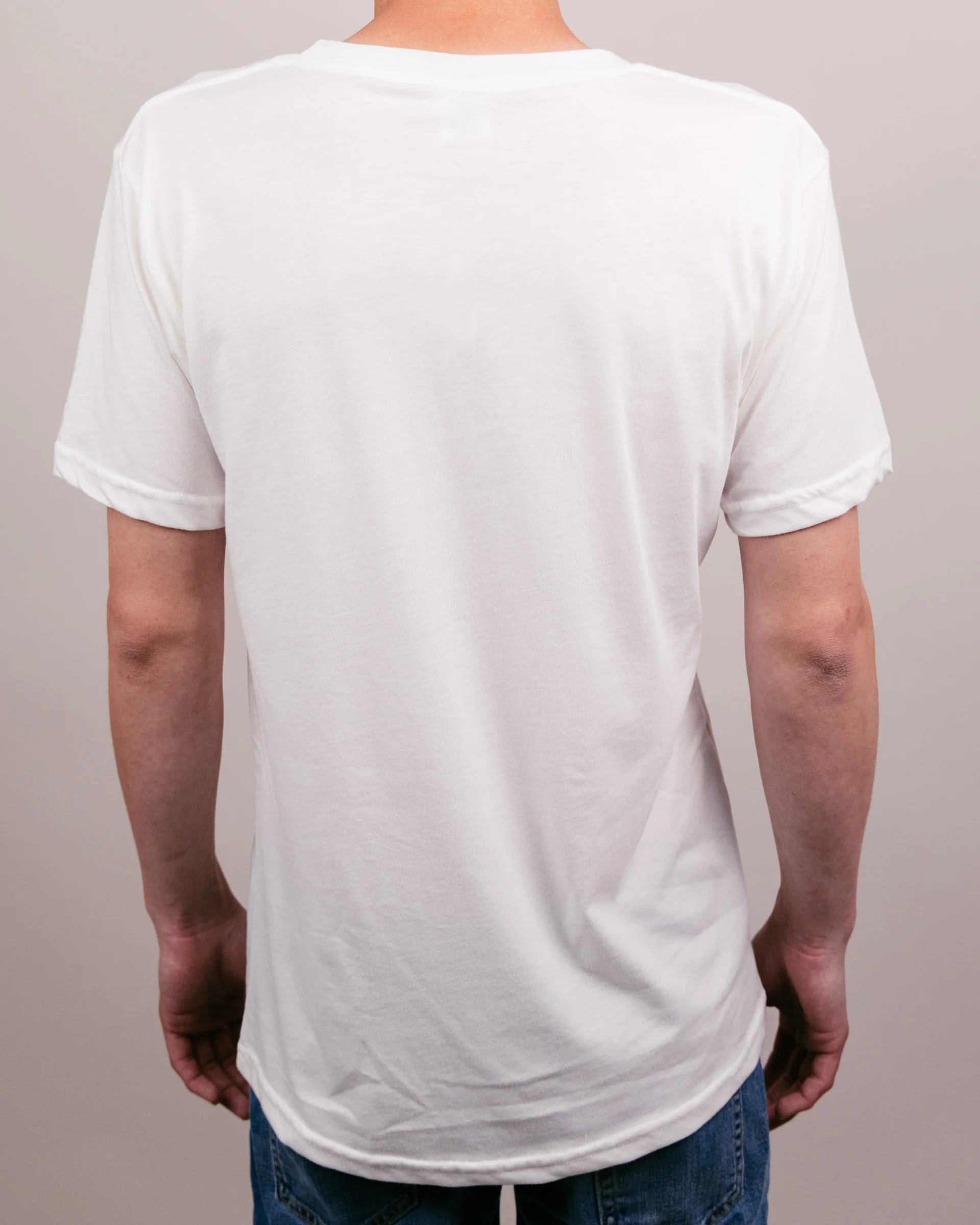 University of Kansas Outline White T-Shirt - Image 5