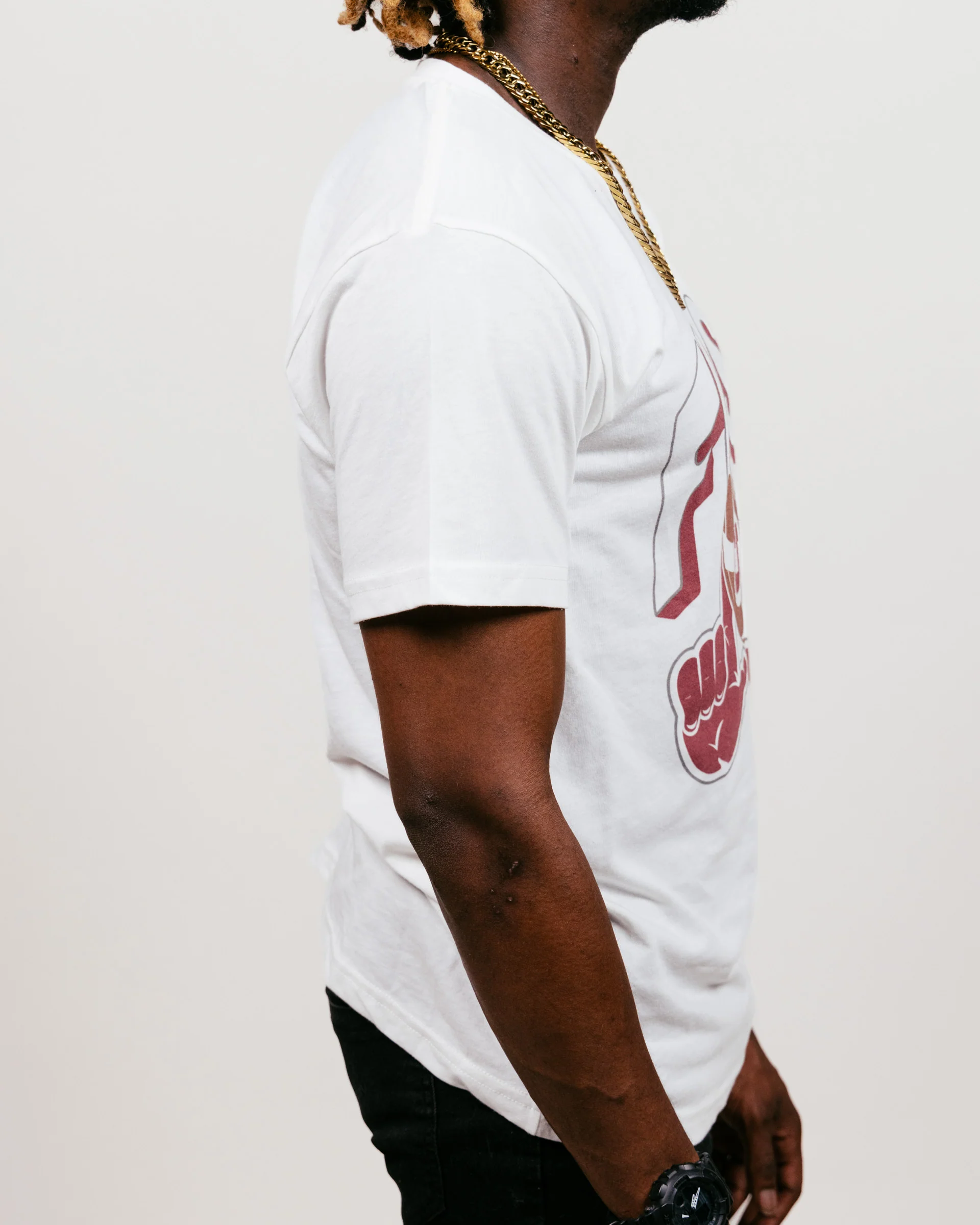 Utah Utes Flash the U White T-Shirt - Image 3