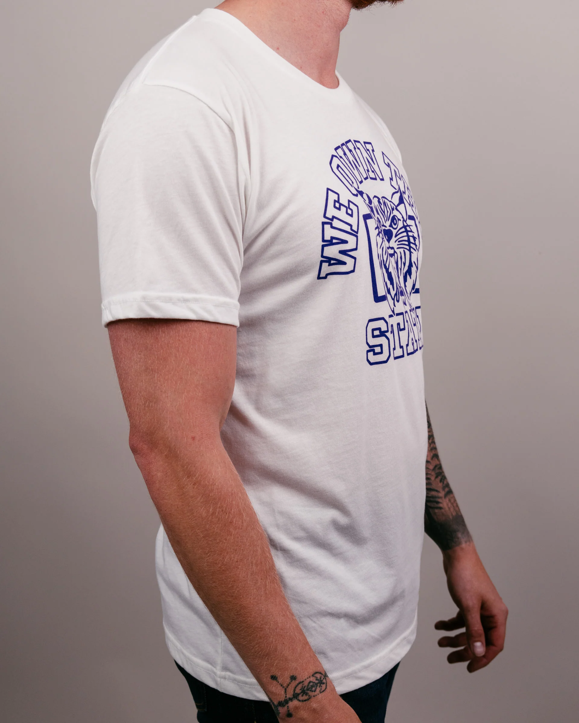 We Own This State Wildcats White T-Shirt - Image 3